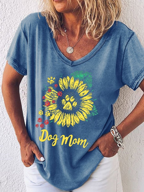 Dog Lover Casual Shirts & Tops