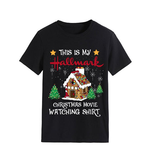 Christmas print T-shirt